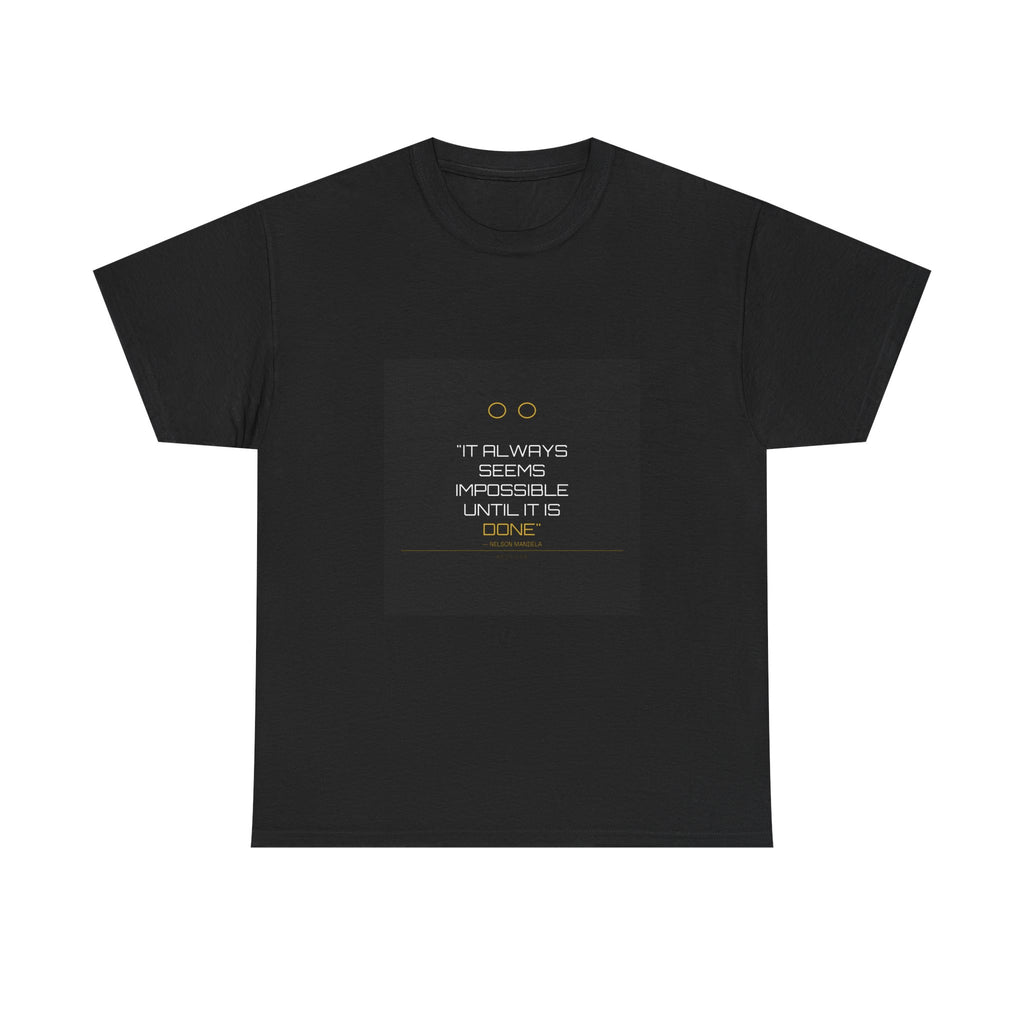 Mandela Impossible Quote Tee