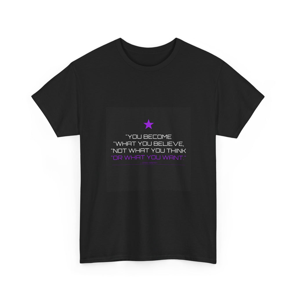 Oprah Believe Quote Tee