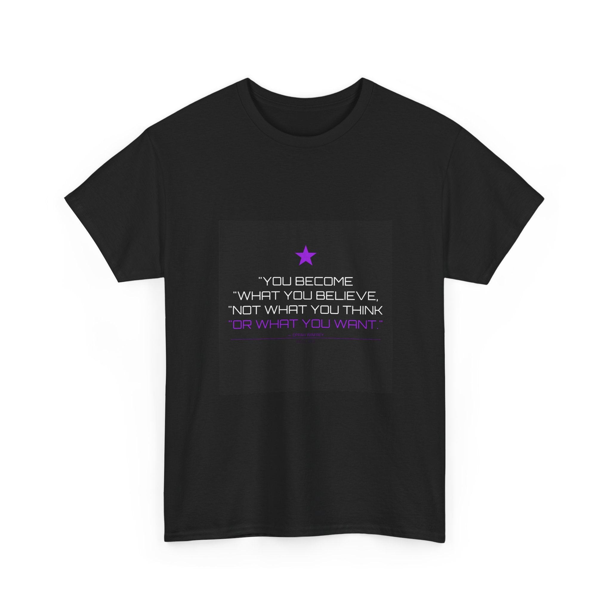 Oprah Believe Quote Tee