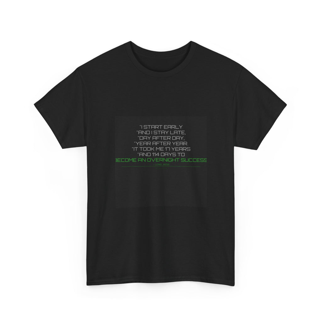 Messi Overnight Success Tee