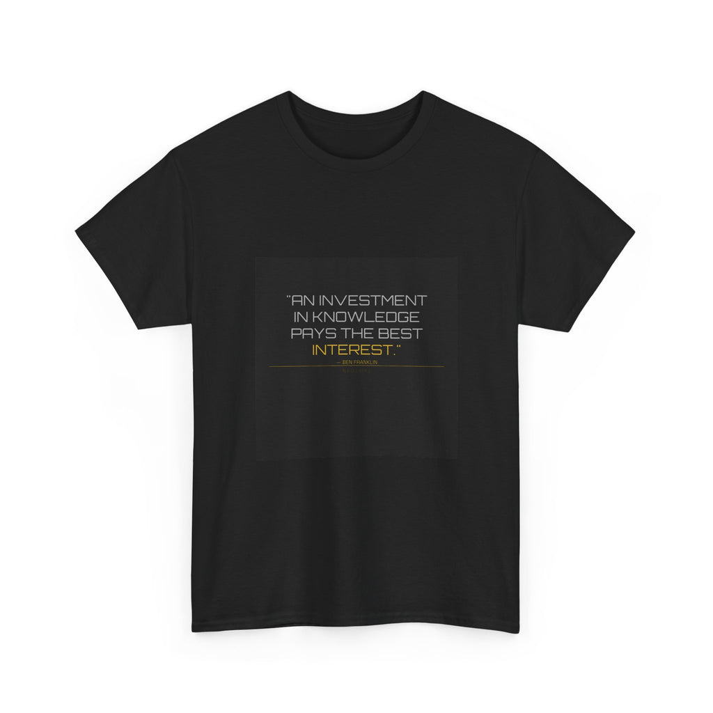 Knowledge Pays Best Interest Tee