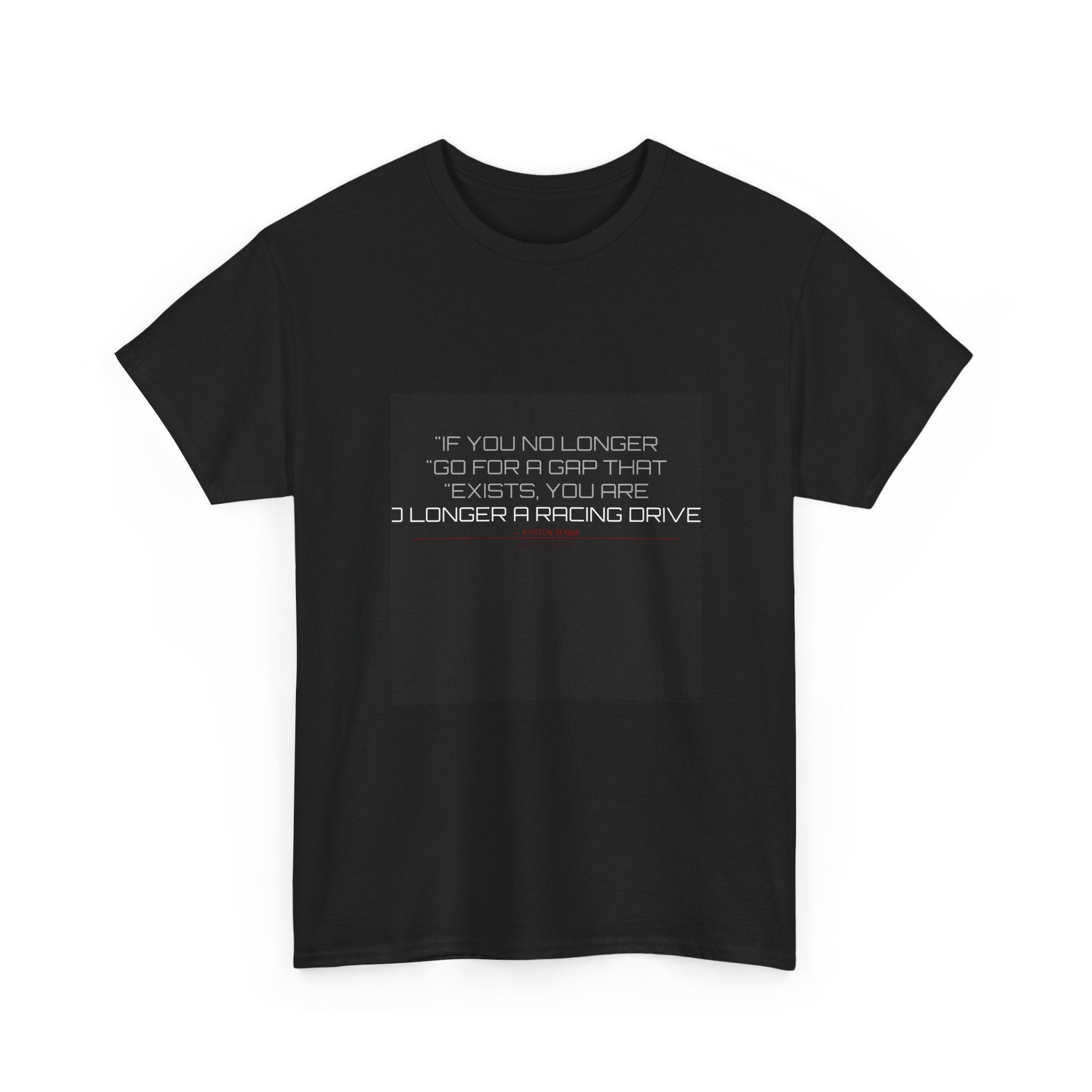 Senna The Gap Quote Tee