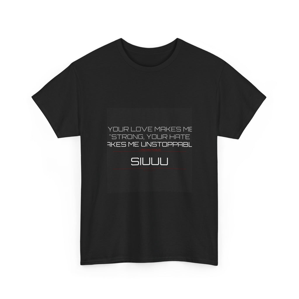 Ronaldo SIUUU Quote Tee