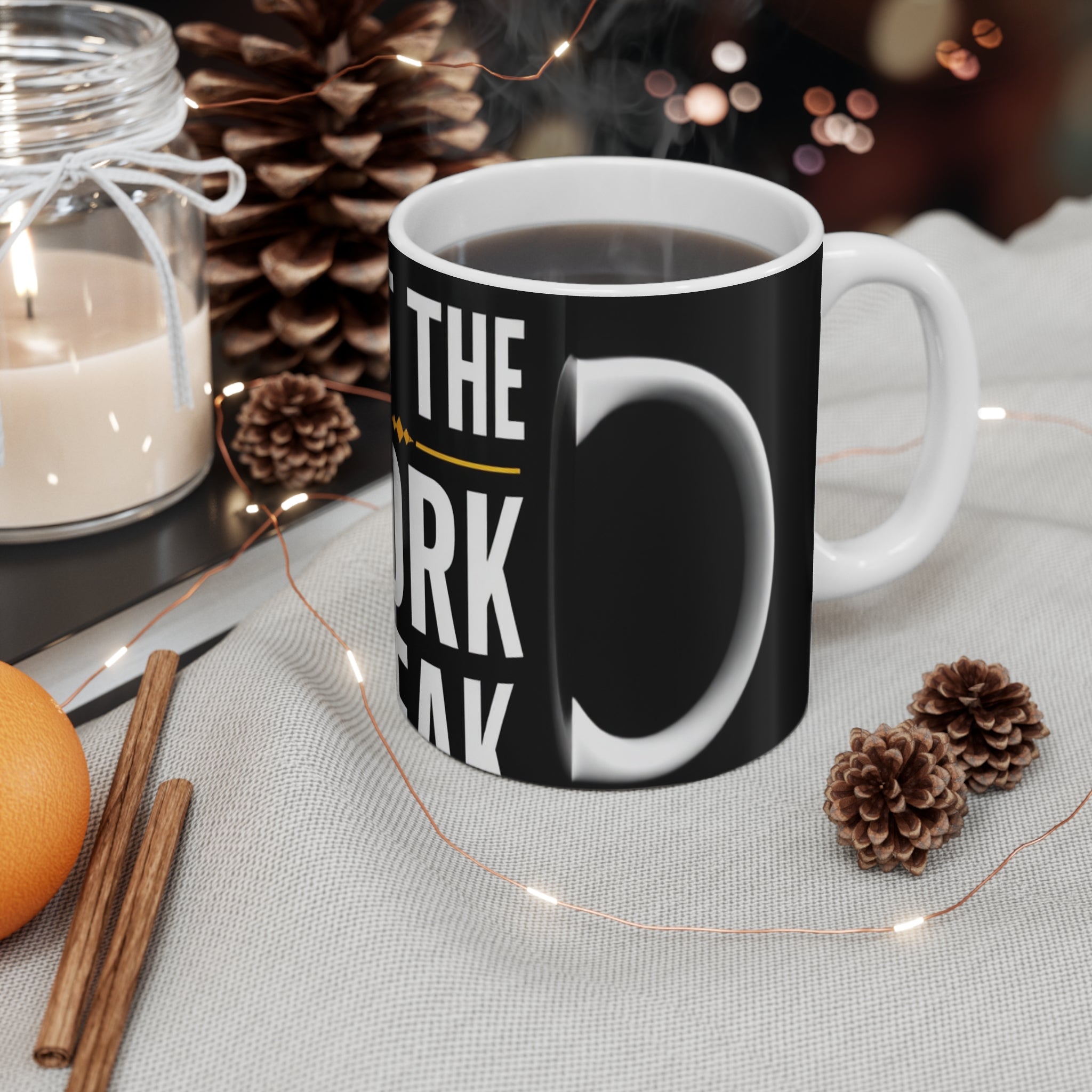 Let The Work Speak Coffee Mug