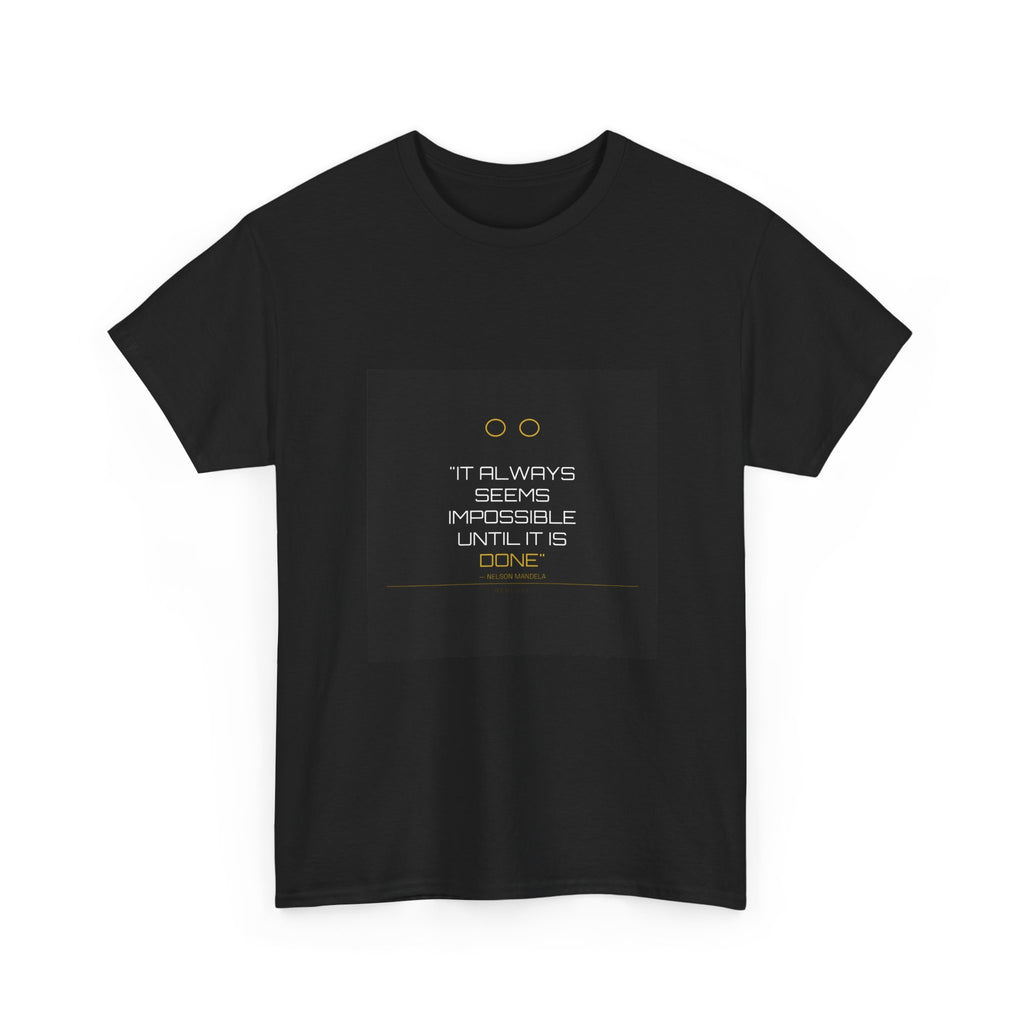 Mandela Impossible Quote Tee